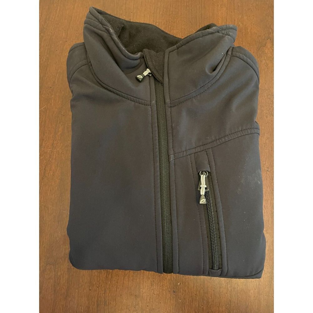 Halti Women's Size 38 Jacket Storm Wall Soft Shell Black Long Sleeve‎ Full Zip - Picture 12 of 13